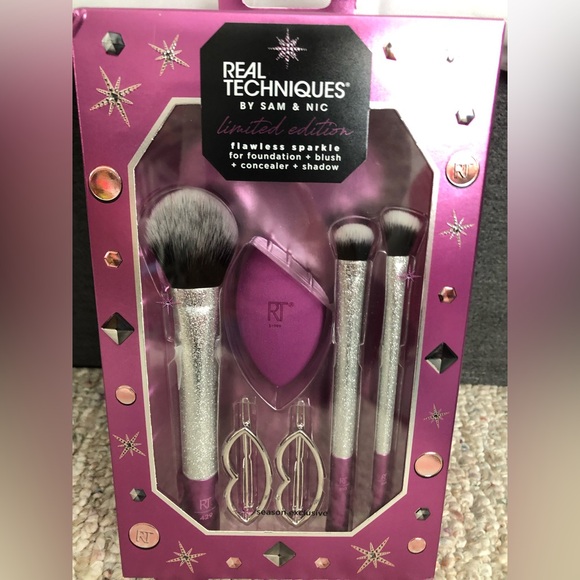 New Real Techniques brushes 5pc set - Picture 2 of 3